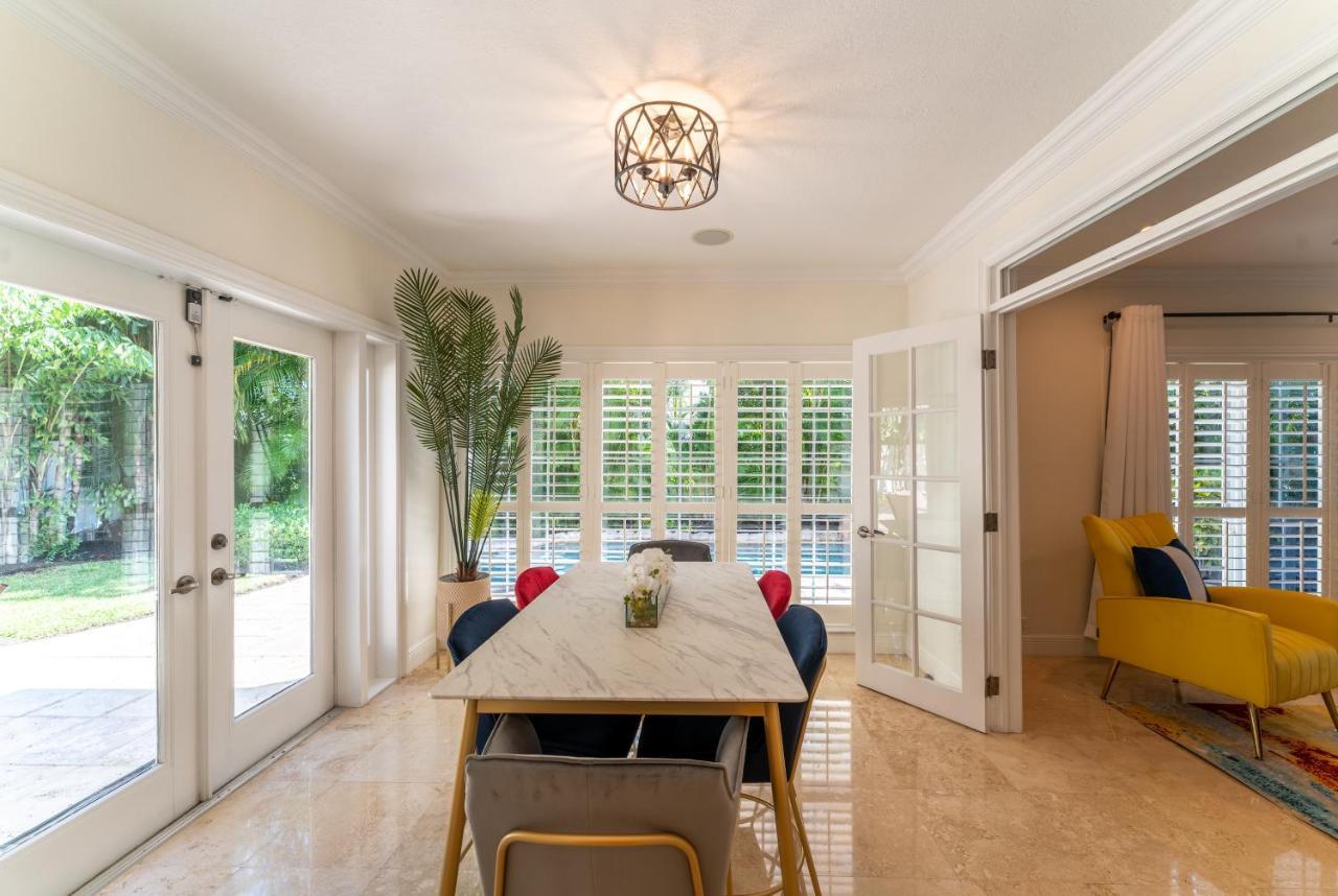 The Garden View 2-Bedroom Home Heated Poolフォート・ローダーデール エクステリア 写真