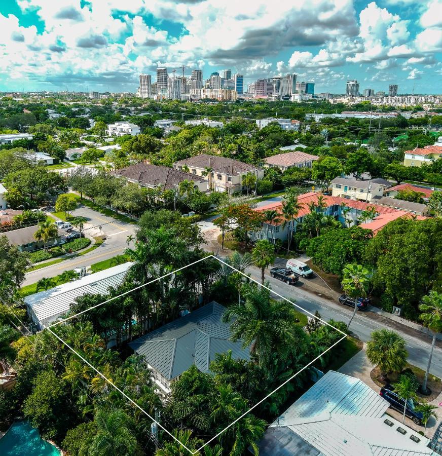 The Garden View 2-Bedroom Home Heated Poolフォート・ローダーデール エクステリア 写真